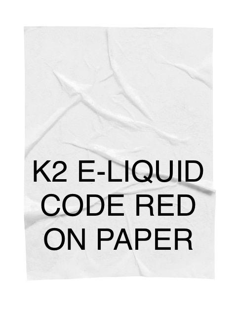 k2 e-liquid code red